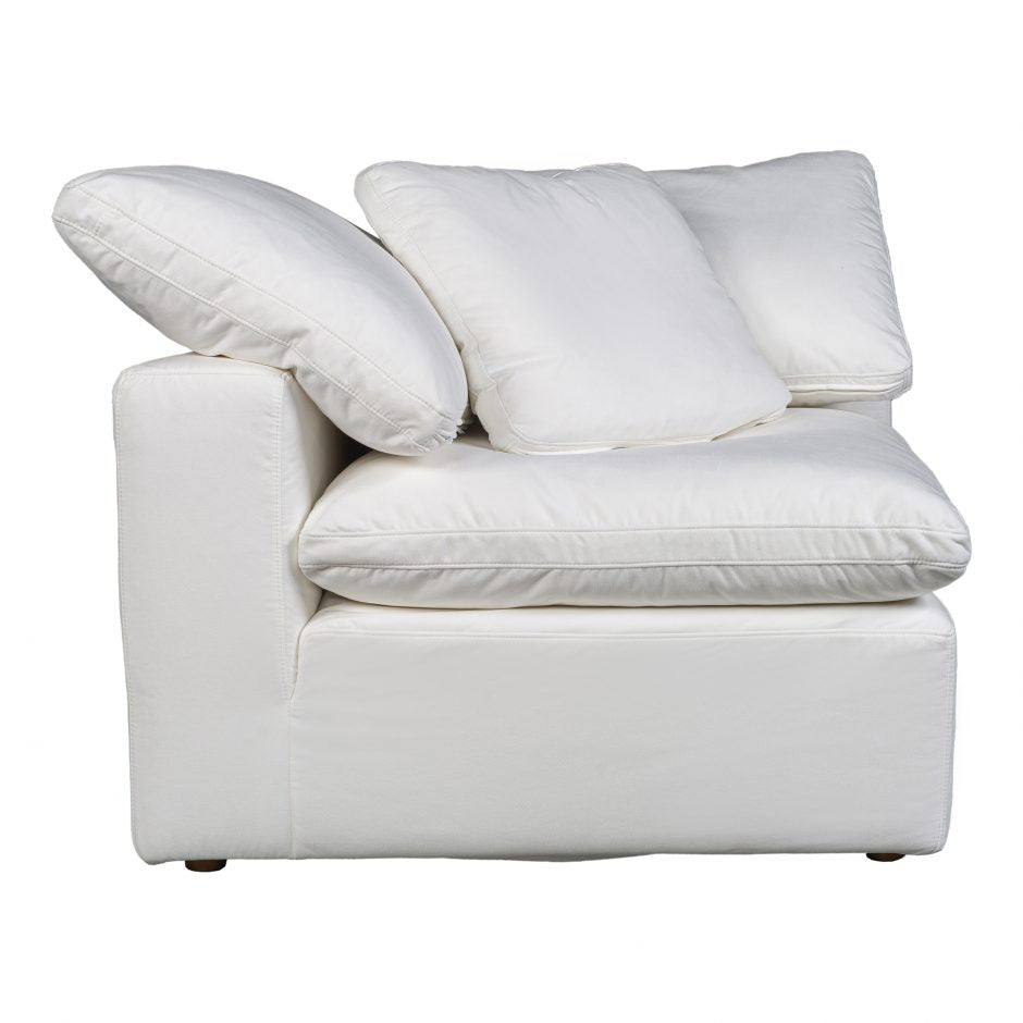Kömfi Modular Corner Chair White 44.5"