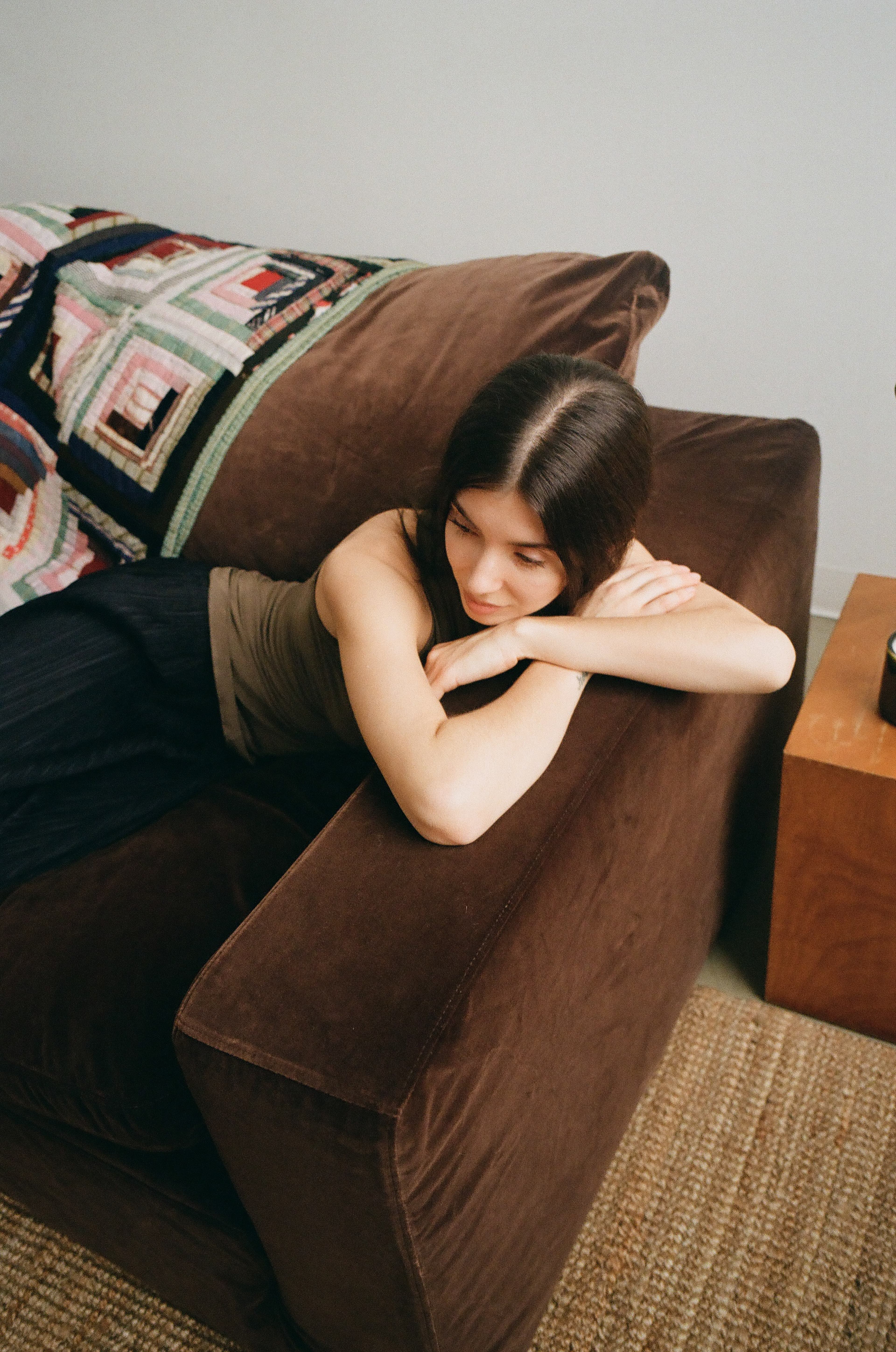 The sofa you sink into and never leave.