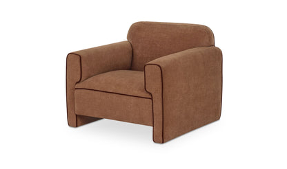 Muse Lounge Chair, Cognac